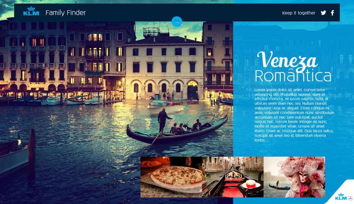 KLM Family Finder Screen 6